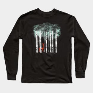 Birch Tree Forest 5 Long Sleeve T-Shirt